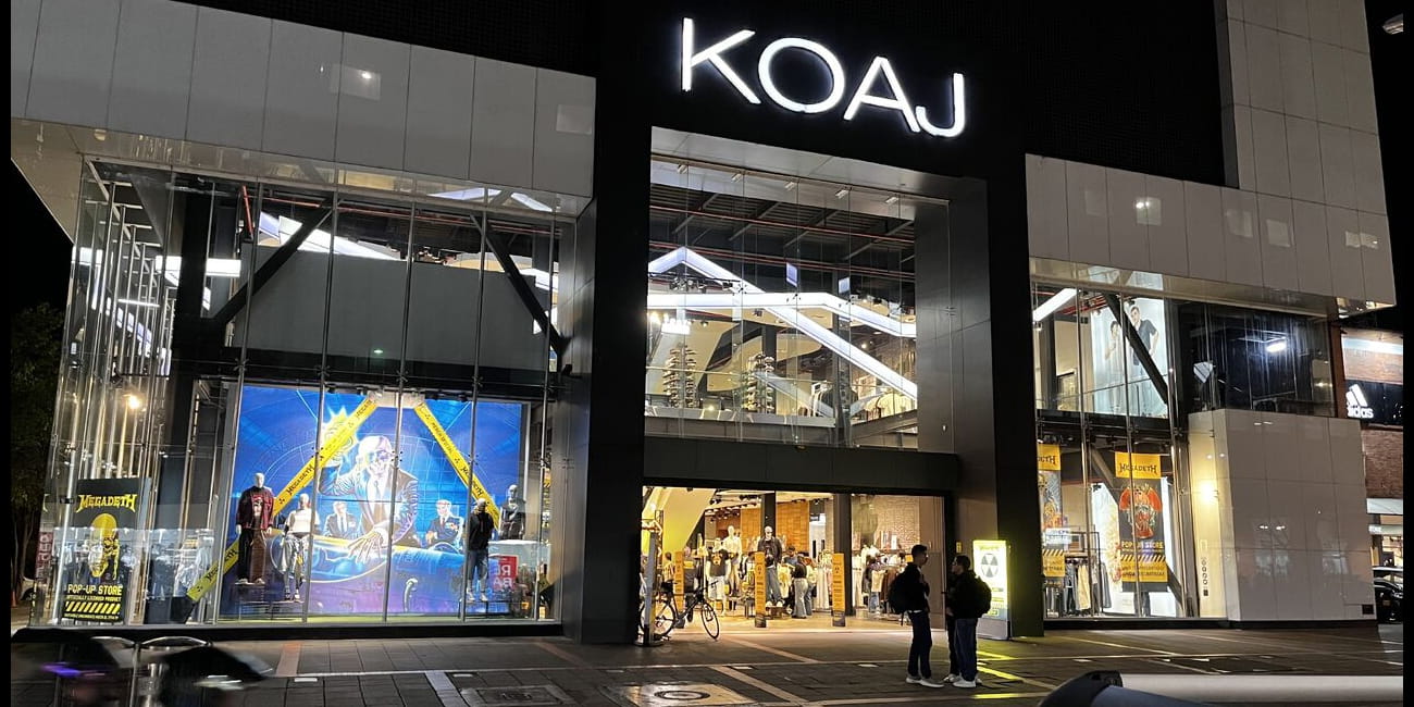KOPA launched the first-ever Megadeth official pop-up store in Colombia with KOAJ