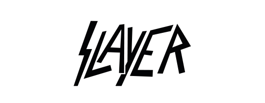 Kopa es agente oficial y representante de Slayer marca y licencia oficial para productos y merchandising en Mexico, Centro América, Colombia, Ecuador y Perú, nombrado por Global Merchandising Services