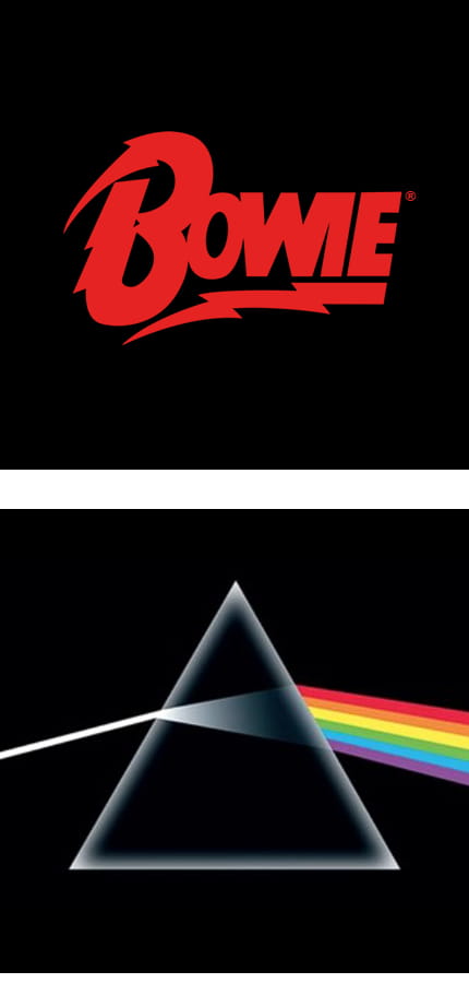 KOPA es representante autorizado de la marca y licencia David Bowie y Pink floyd para latam